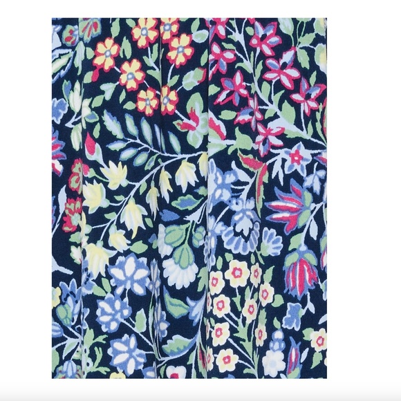 BCBGMaxAzria Savannah Surplice Floral Print Navy Dress in Size XS NWOT - Picture 6 of 10